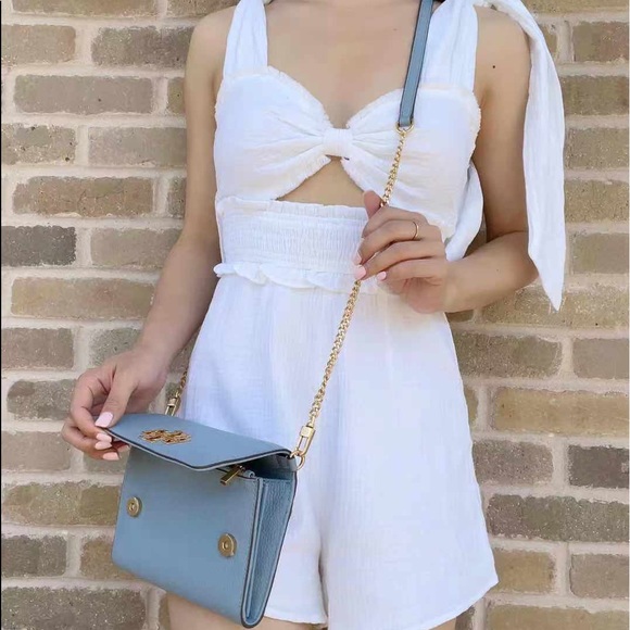 Tory Burch wallet crossbody blue - Picture 2 of 8